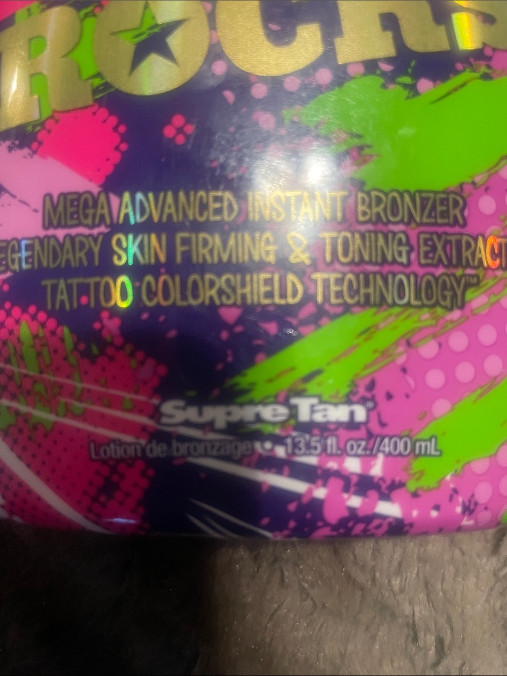 Mega Advanced Tanning Lotion - Pink & Blue - Picture 2 of 3